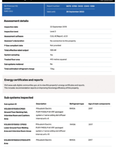 Costum Air Conditioning Inspection Report Template Word Example