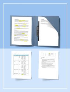 Editable Agile Test Summary Report Template Word Sample