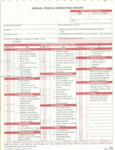 Best Commercial Vehicle Condition Report Form Template Word