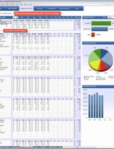 Blank Church Monthly Financial Report Template Pdf Sample