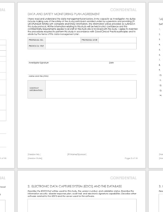 Editable Clinical Trial Monitoring Report Template Excel Example