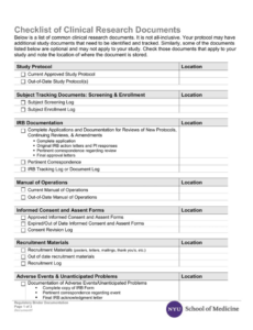 Free Clinical Trial Monitoring Report Template Excel