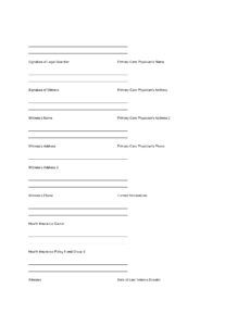 Best Grandparents Medical Release Form Template Pdf Sample