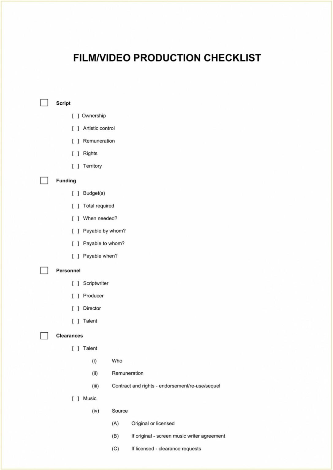 Best Video Production Release Form Template Doc Example | Stableshvf