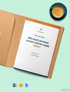 Custom Security Site Visit Report Template Pdf Sample